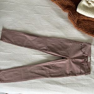 Madewell 9” high rise Skinny Crop Garment Dyed Size 24 NWT